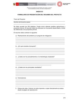 “Decenio de la igualdad de oportunidades para mujeres y hombres” 
“Año del Bicentenario del Perú: 200 años de Independencia”