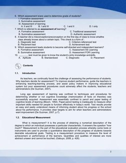 UNIT 1 IN aSSESSMENT IN Learning 1 | PDF | Educational Assessment ...