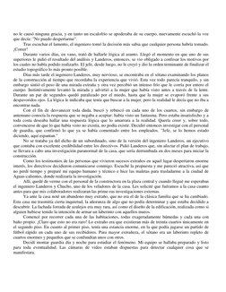 no le causó ninguna gracia, y en tanto un escalofrío se apoderaba de su cuerpo, nuevamente escuchó la voz 
que decía: "No p