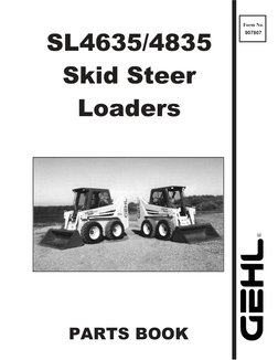 SL4635 & SL4835 Parts Manual | PDF | Screw | Nut (Hardware)