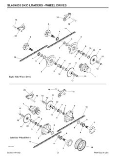 SL4635 & SL4835 Parts Manual | PDF | Screw | Nut (Hardware)