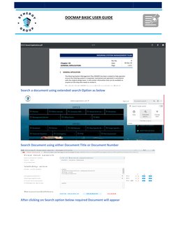 DOCMAP User Guide for Navigation | PDF