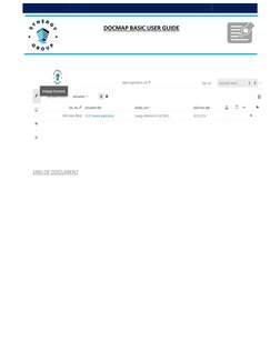 DOCMAP User Guide for Navigation | PDF