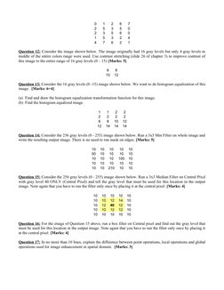 0
1
2
6
7
2
5
3
5
0
2
3
5
6
0
1
5
3
2
4
4
7
6
2
1
Question 12: Consider the image shown below. The image originally had 16 gr