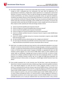 INGENIERÍA INDUSTRIAL 
DIRECCIÓN ESTRATÉGICA DE OPERACIONES 
 
 
 
 
22. Zan Azlett y Angela Zesiger se unieron para fundar A
