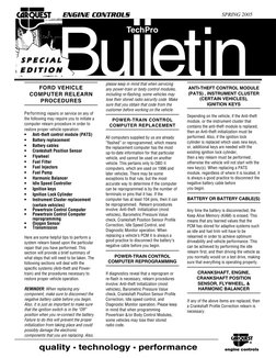 Ford PATS System Relearn Guide | PDF | Ignition System | Vehicles