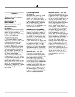 Ford PATS System Relearn Guide | PDF | Ignition System | Vehicles