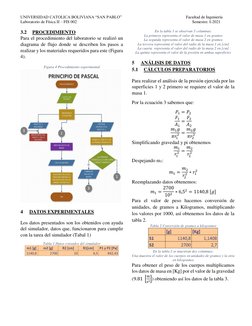 UNIVERSIDAD CATOLICA BOLIVIANA “SAN PABLO”                                                              Facultad de Ingenierí