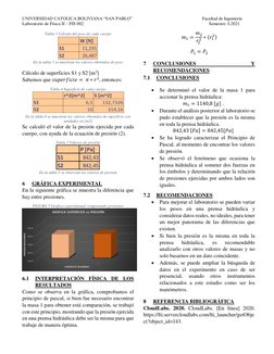 UNIVERSIDAD CATOLICA BOLIVIANA “SAN PABLO”                                                              Facultad de Ingenierí