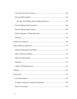 pg. v 
The After Action Review Process ................................................................................... 10