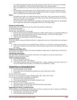 Desktop Publishing (DTP) Notes | PDF | Page Layout | Adobe Photoshop