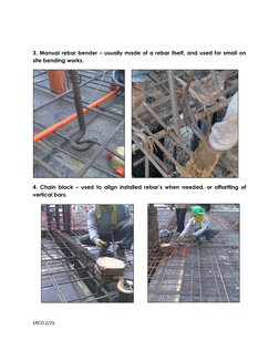 Rebar Installation Techniques and Tools | PDF | Beam (Structure ...