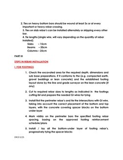 Rebar Installation Techniques and Tools | PDF | Beam (Structure ...
