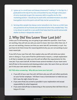 2. I grew up in a small town and always dreamed of ‘making it’ in the big city. I
graduated at the top of my class and worked