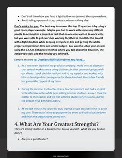 • Don’t tell them how you fixed a light bulb or un-jammed the copy machine.  
• Avoid telling a personal story, unless you ha