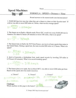 Purser And Distance R Worksheet.pdf Distance and Displacement PKT Key | PDF