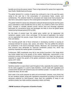 PMFME Handbook of Preparation of Sambhar Powder                                                          
 
Indian Institu