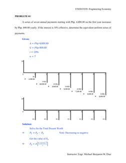Gradient Series Problems and Solutions | PDF | Interest | Financial ...
