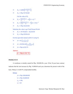 Gradient Series Problems and Solutions | PDF | Interest | Financial ...