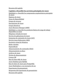 Resumen del capítulo  (https://learning.oreilly.com/library/view/exam-ref-az-900/9780136877202/ch02.xhtml#lev120) (https://le