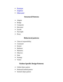 Prototype (https://vk.com/away.php?to=https%3A%2F%2Fstackabuse.com%2Fcreational-design-patterns-in-python%23prototype)
Single