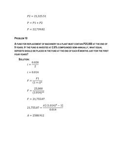 Deferred Annuity Sample Problem Solved Problems on Deferred Annuities | PDF | Present Value | Interest