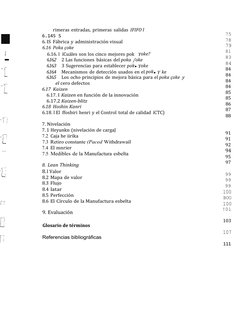 rimeras entradas, primeras salidas IFIFO l
6.145 S
6. IS Fábrica y administración visual
6.16 Poka çoke