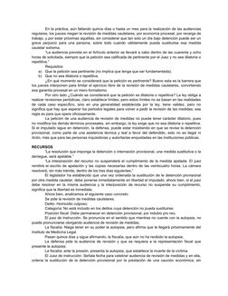 Audiencias de Revisión de Medidas Cautelares | PDF | Mandato | Habeas ...