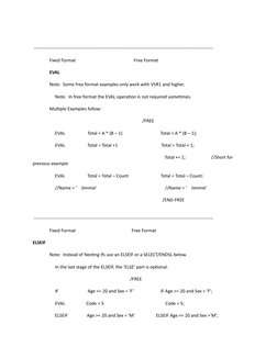 Free Format RPG Coding Guide | PDF | Parameter (Computer Programming ...