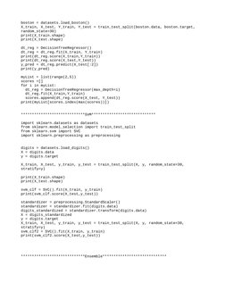 boston = datasets.load_boston() 
X_train, X_test, Y_train, Y_test = train_test_split(boston.data, boston.target, 
random_stat