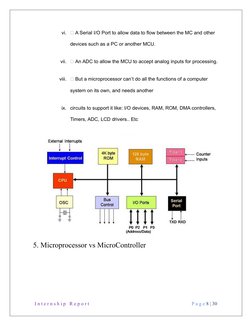 Embedded Systems Internship Report | PDF | Embedded System ...
