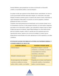 Jeremías Bentham, quien propenda por un sistema social basado en el desarrollo 
científico, el racionalismo jurídico y un