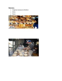 Materiales: 

Imágenes impresas de 40x30cm:

Afiche

Fibron
 
