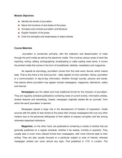 Campus Journalism Module #1 | PDF | Journalism | News Media