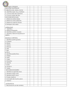 rectángulo, triángulo)   
NOCIONES TEMPORALES   
 
 
 
 
 
 
1. Identifica día, tarde y noche 
 
 
 
 
 
 
2.. Identifica a