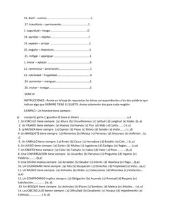 16. dócil – sumiso………………………………………………………1
 17. transitorio – permanente………………………………..1
1. seguridad – riesgo…………………………………………….