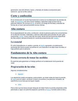 Introducción a la Alta Costura | PDF | Diseño de moda | Textiles