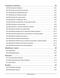 Instalación hidráulica................................................................... 35
[35.000] Instalación hidráulica.