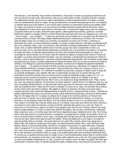 mini de jean, y una remerita. Voy al baño a ducharme y me pongo un boxer que igual que todos los que 
uso me marca muy bien t