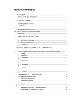 ii  
  
ÍNDICE DE CONTENIDOS  
 
    INTRODUCCIÓN ......................................................................