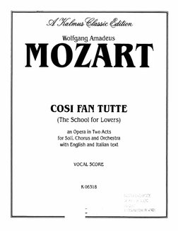 Cosi Fan Tutte Vocal Score PDF | PDF Cosi Fan Tutte Vocal Score PDF | PDF