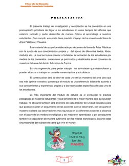 3 
               
                              
 
 
 
 
P R E S E N T A C I O N 
 
El presente trabajo de investigación y r