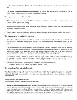which are one way only. E.g. fabrics with a surface deign which runs one way and is acceptable one way 
only.
c.
The design c