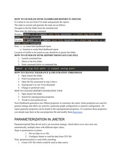 JMeter Load Testing Guide and Practices | PDF | File Transfer Protocol ...
