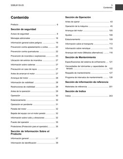 SSBU8135-05
5
Contenido
Contenido
Prefacio ................................................................... 6
Sección de s