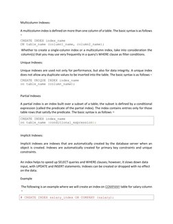 PostgreSQL Commands Cheat Sheet | PDF | Database Index | Relational ...