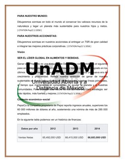 PARA NUESTRO MUNDO:
Dibujaremos sonrisas en todo el mundo al conservar los valiosos recursos de la
naturaleza  y  legar  un