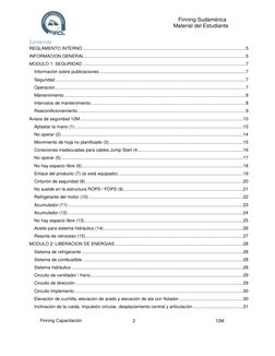 Finning Sudamérica 
Material del Estudiante 
 Finning Capacitación