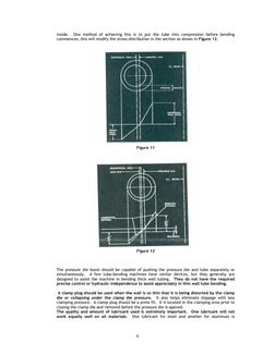 8
inside.  One method of achieving this is to put the tube into compression before bending 
commences; this will modify the