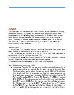  
 
 
 
Method​ ​#1:  
You​ ​can​ ​buy​ ​AGC​ ​for​ ​low​ ​rates​ ​due​ ​to​ ​several​ ​reasons.​ ​Many​ ​users​ ​eWhore​ ​an